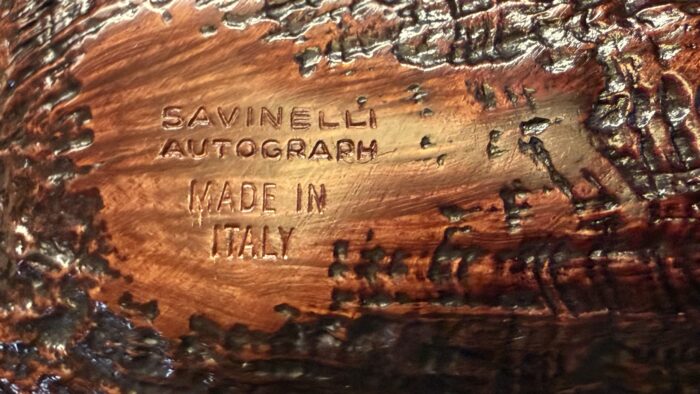 Savinelli Autograph Sandblasted Brown - Image 4
