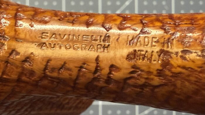 Savinelli Autograph Sandblasted Light - Image 4