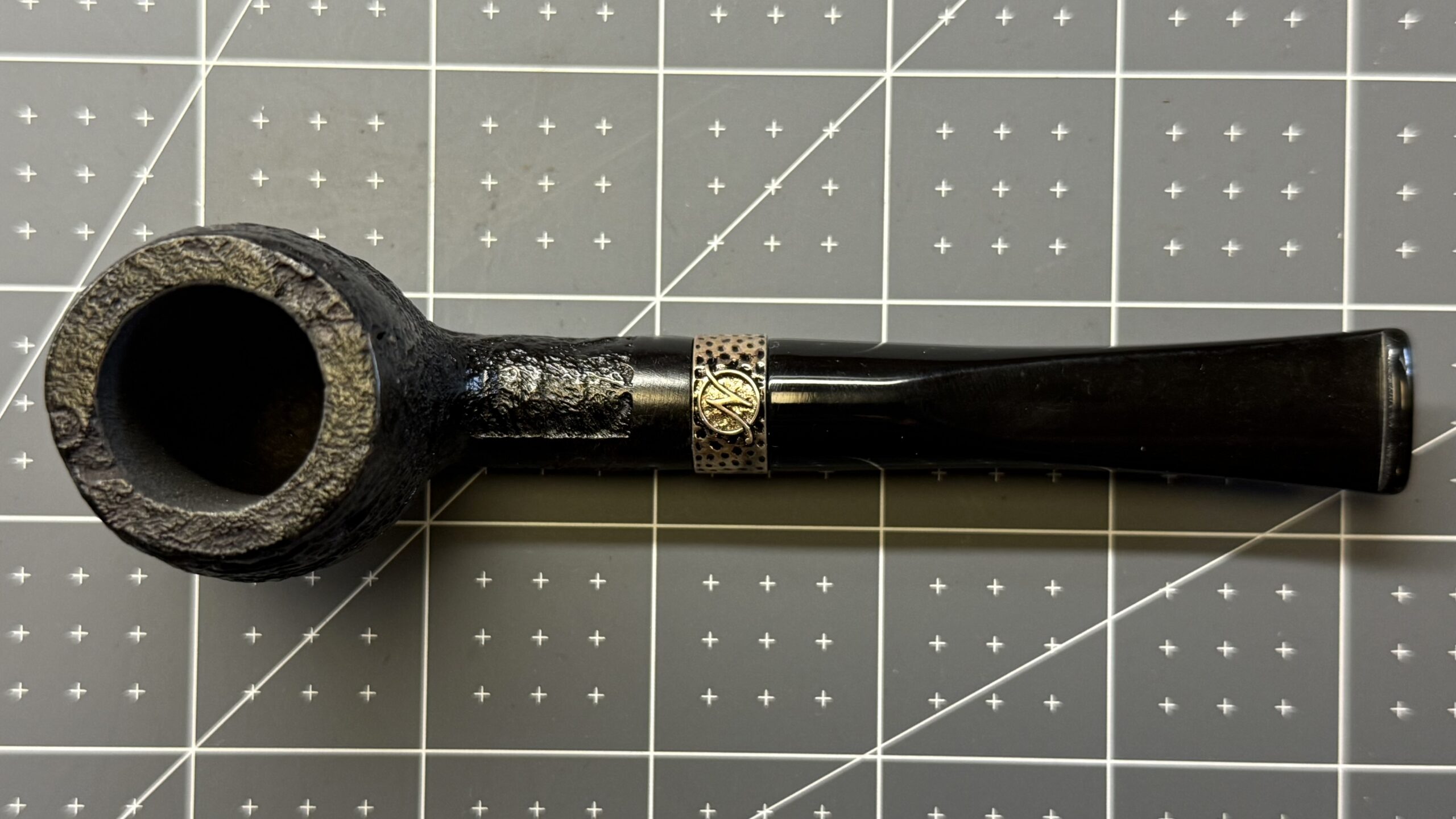 Nording Silver Classic Billiard Sandblast - Image 3