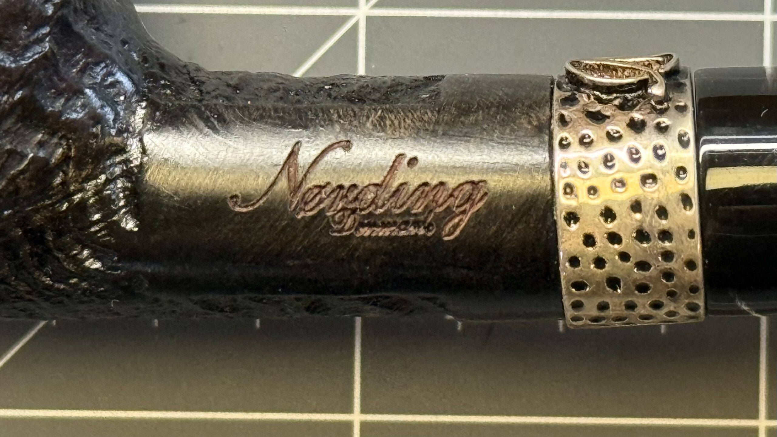 Nording Silver Classic Billiard Sandblast - Image 4