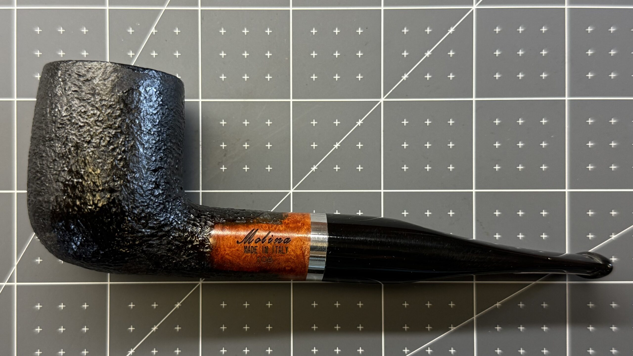 Molina Barasso Sandblasted Black 108